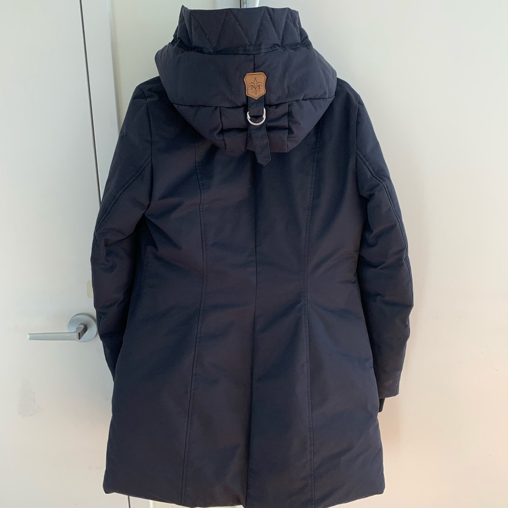 Mackage down parka (navy blue color) - Picture 2 of 8